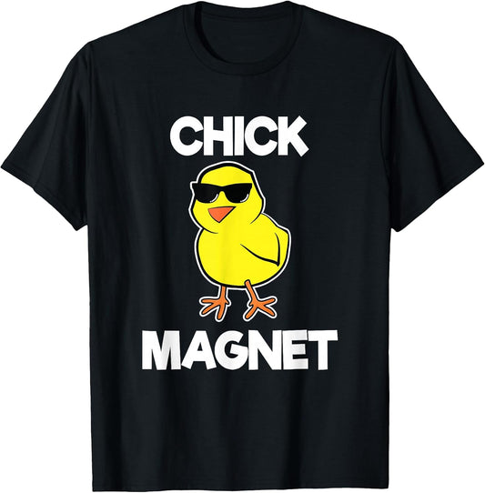 Chick Magnet Shirt Funny Boys Kids Easter Cool Chick T-Shirt