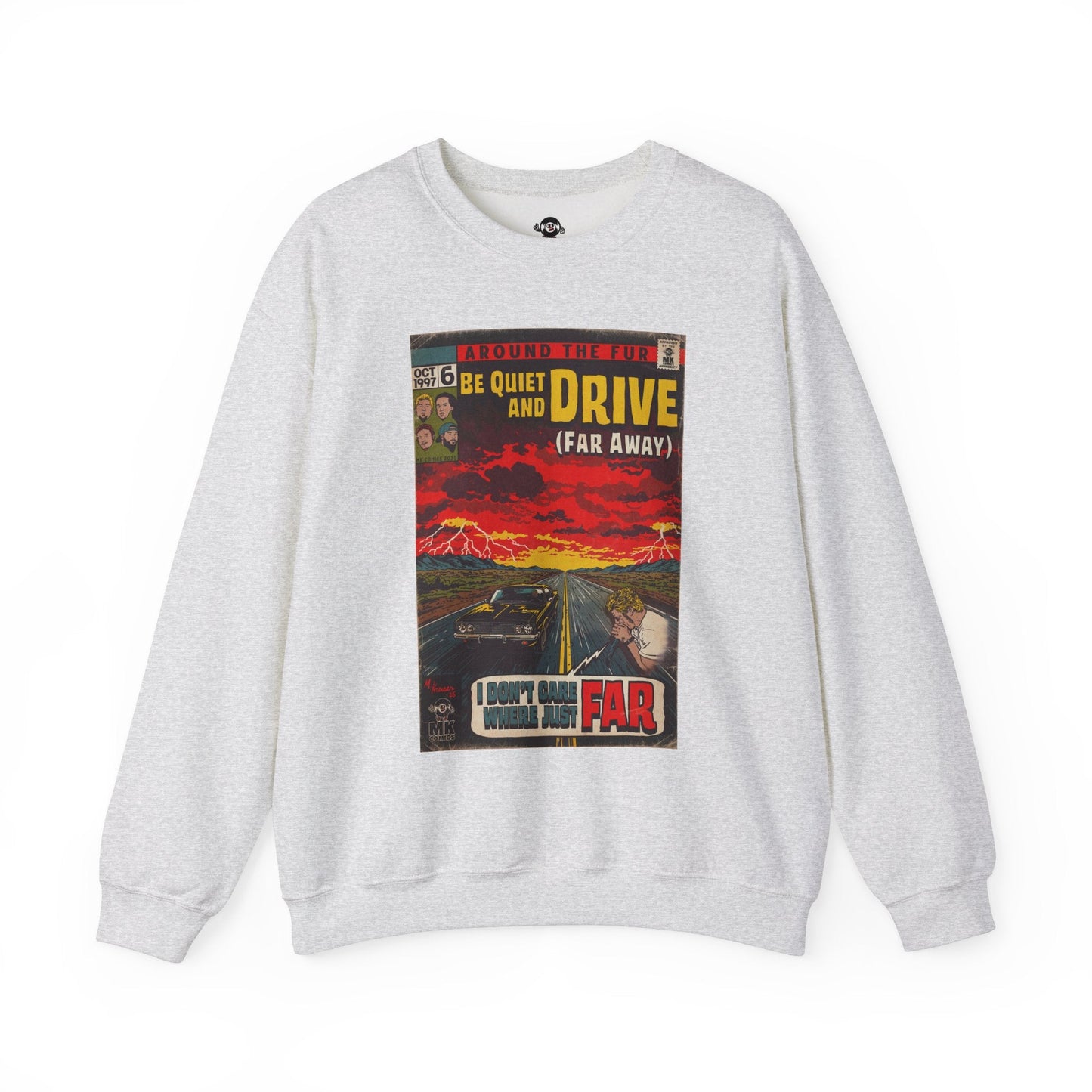 Be Quiet and Drive - Unisex Heavy Blendâ„¢ Crewneck Sweatshirt