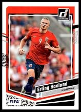 2023-24 DONRUSS SOCCER BASE SET #41 ERLING HAALAND NORWAY SOCCER OFFICIAL TRADING CARD OF SOCCER