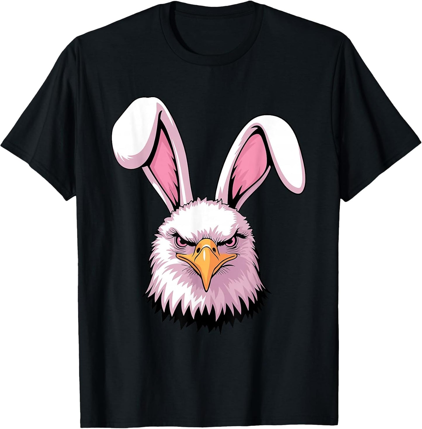 Eagle with Bunny Ears Funny Easter Kids Boys Girls Adults T-Shirt