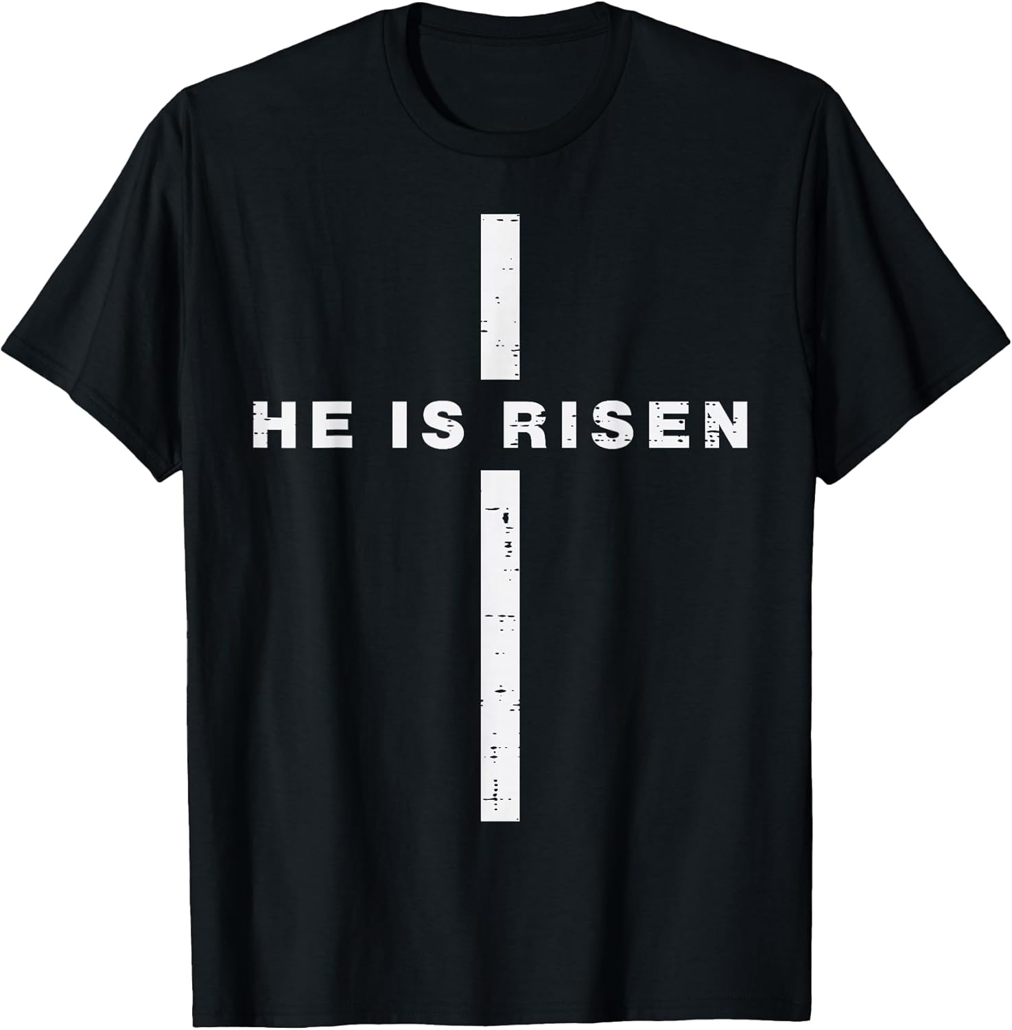 Easter Cross He is Risen Jesus Christian Men Women Kids T-Shirt