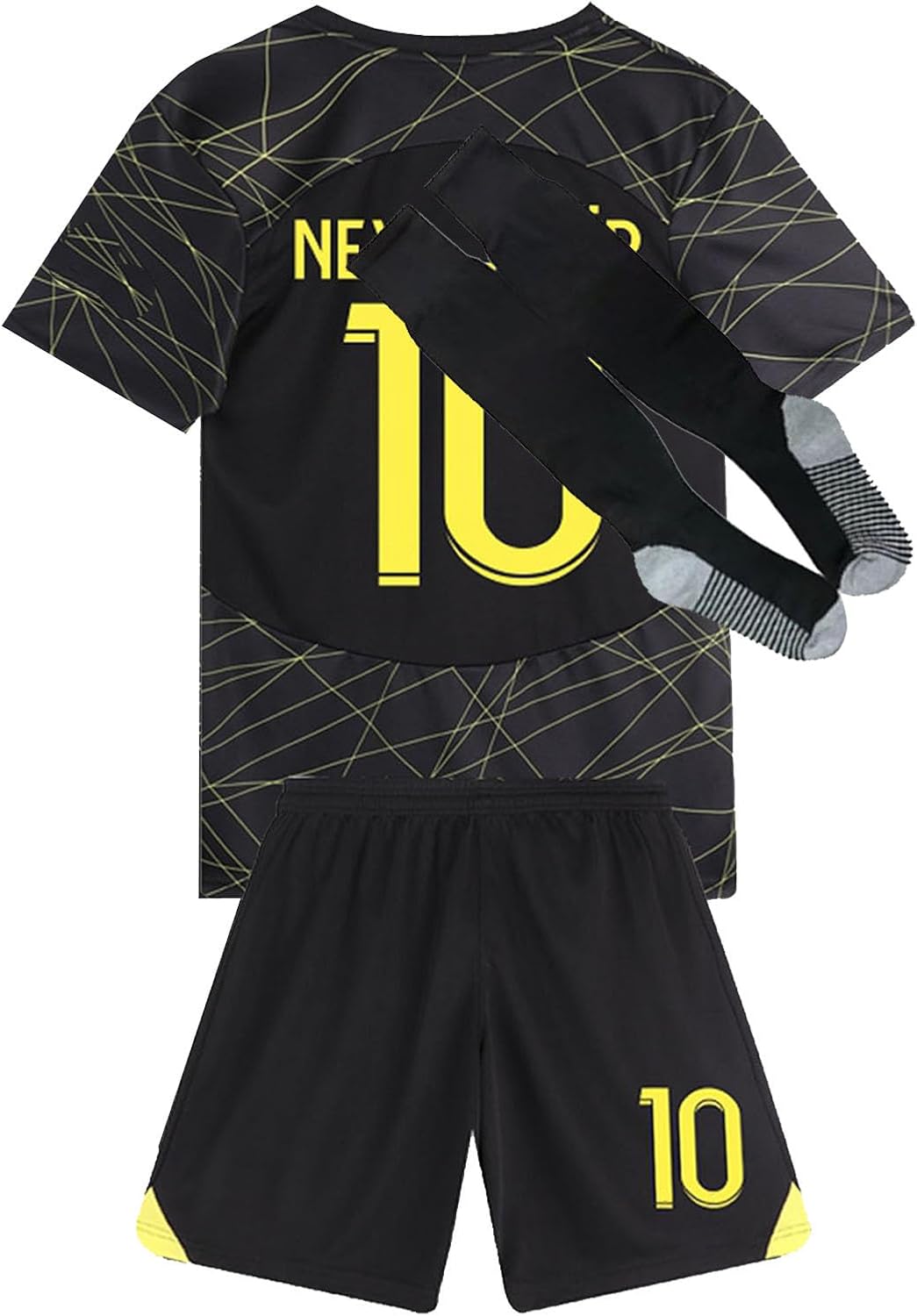 Casmyd Soccer Jerseys for Boys Kids 2026 HOM/Awy Kit Football Jersey Set Youth Sports Team T-Shirt&Shorts Soccer Uniform