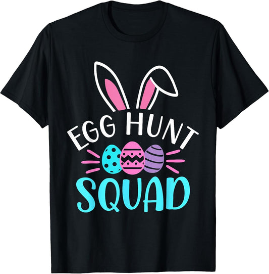 Egg Hunt Squad Shirt Hunting Season Funny Easter Day T-Shirt