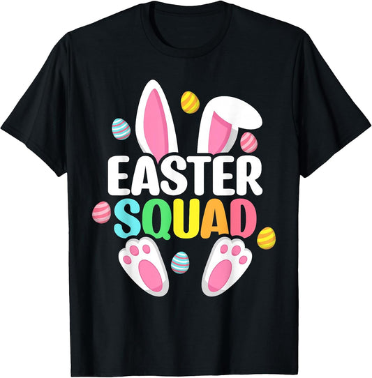 Easter Squad Family Matching Easter Day Bunny Egg Hunt Group T-Shirt