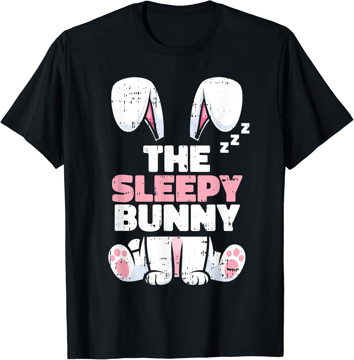 Sleepy Bunny Easter Family Matching Spring Men Women Kids T-Shirt