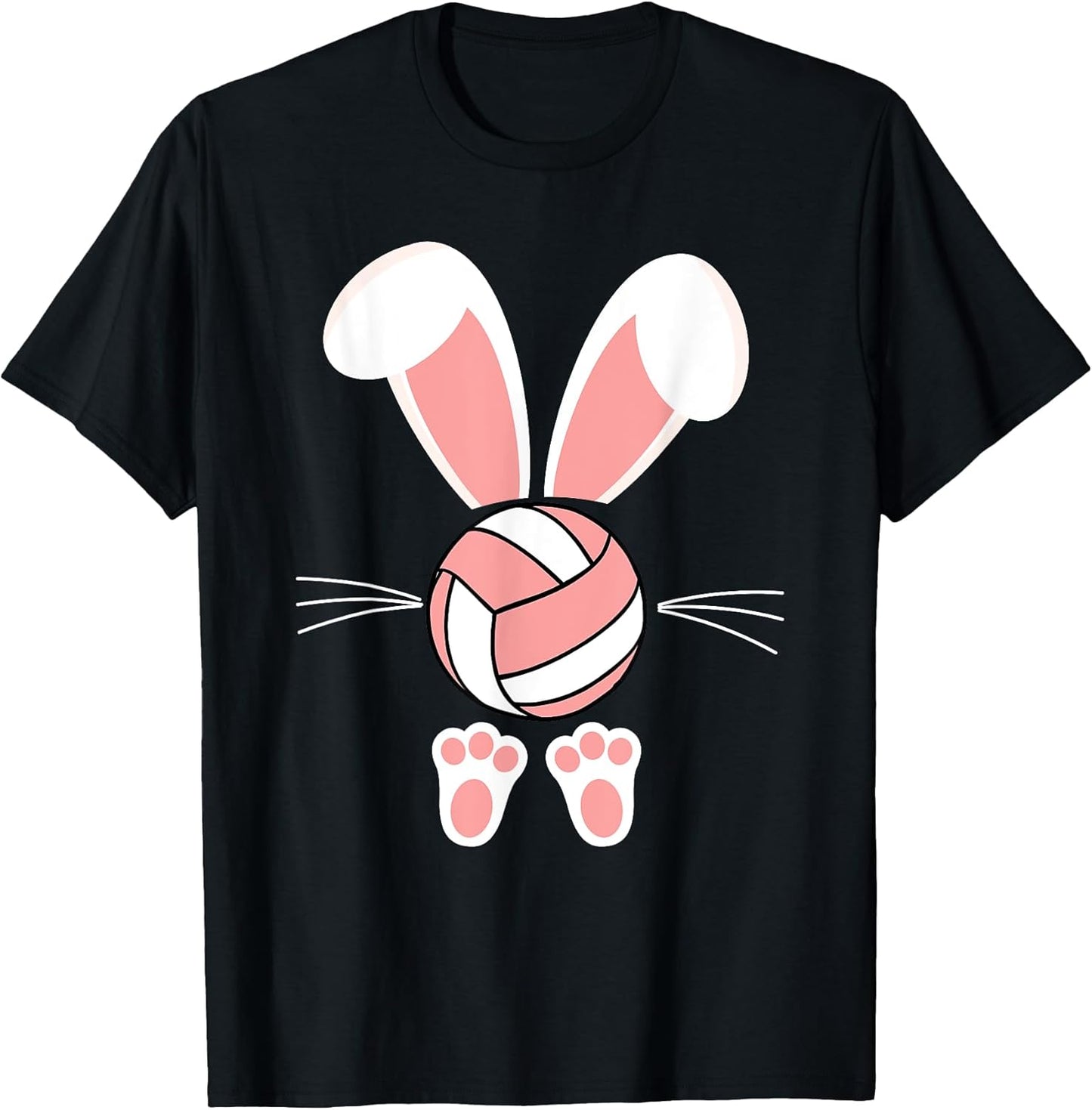Volleyball Lover Easter Bunny Ears Feet Kids Toddler Adult T-Shirt