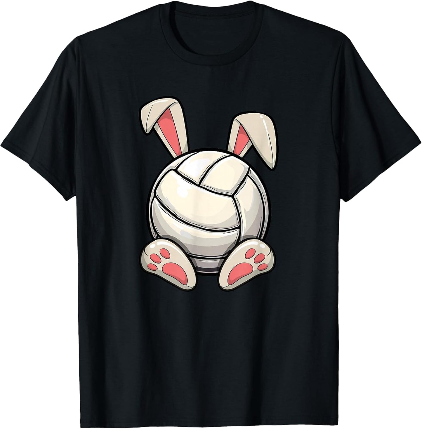 Easter Volleyball Bunny Ears Kids Easter Egg Hunt T-Shirt