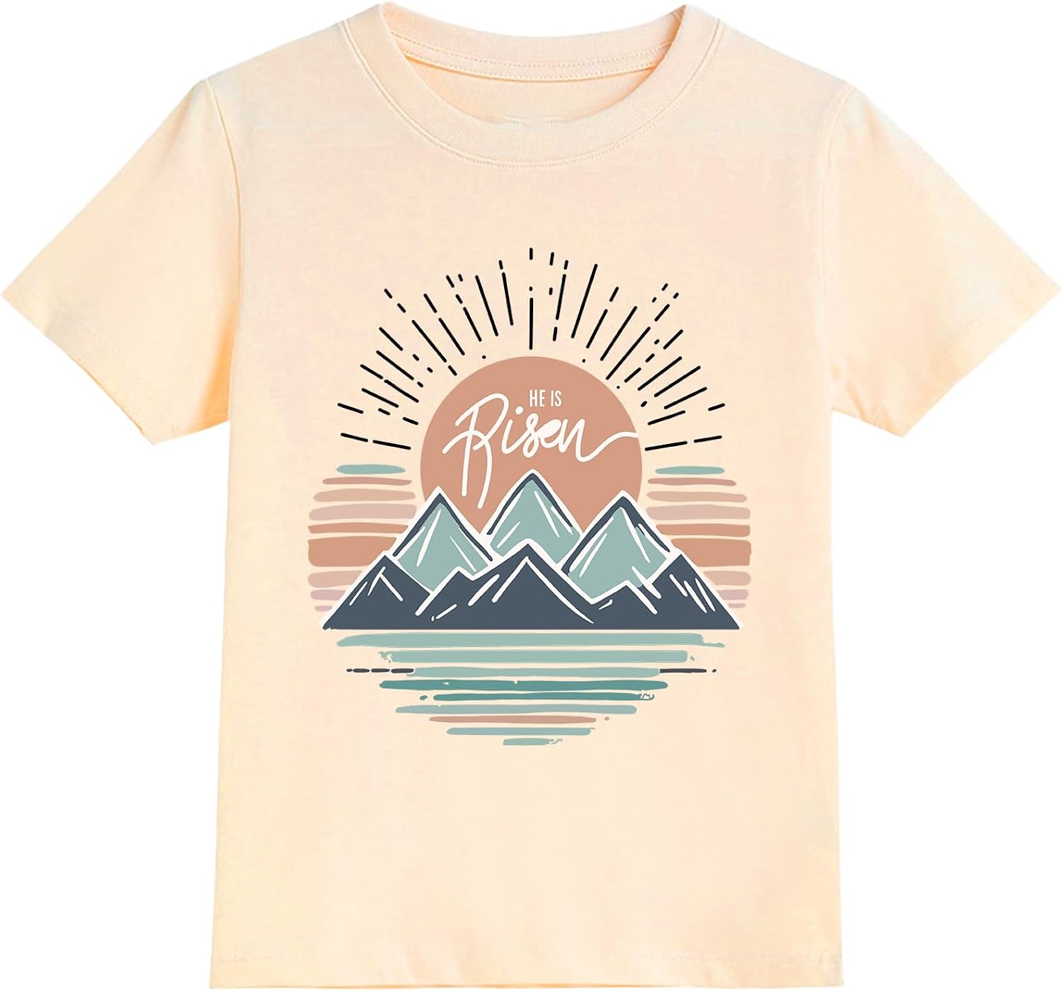 Jesus Religious Shirt for Todder Boys Girls Christian Tees Kids Bible Verse Cotton Tops 2-7 Years