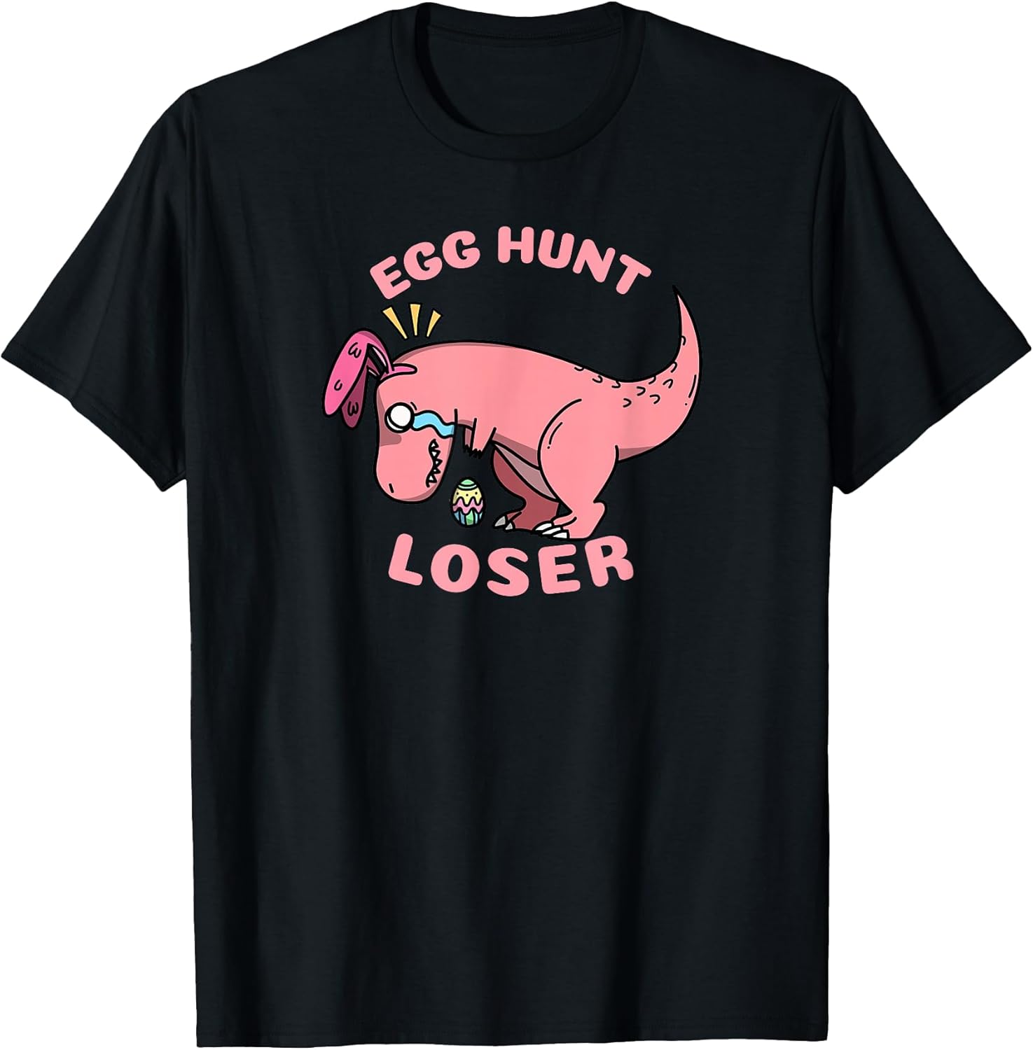 Easter 2021, Egg Hunt Loser, funny T-Rex Dinosaur T-Shirt