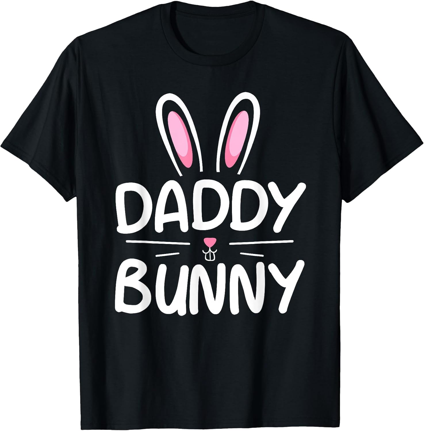 Daddy Bunny T-Shirt Matching Family Easter Shirt Dad Gift T-Shirt