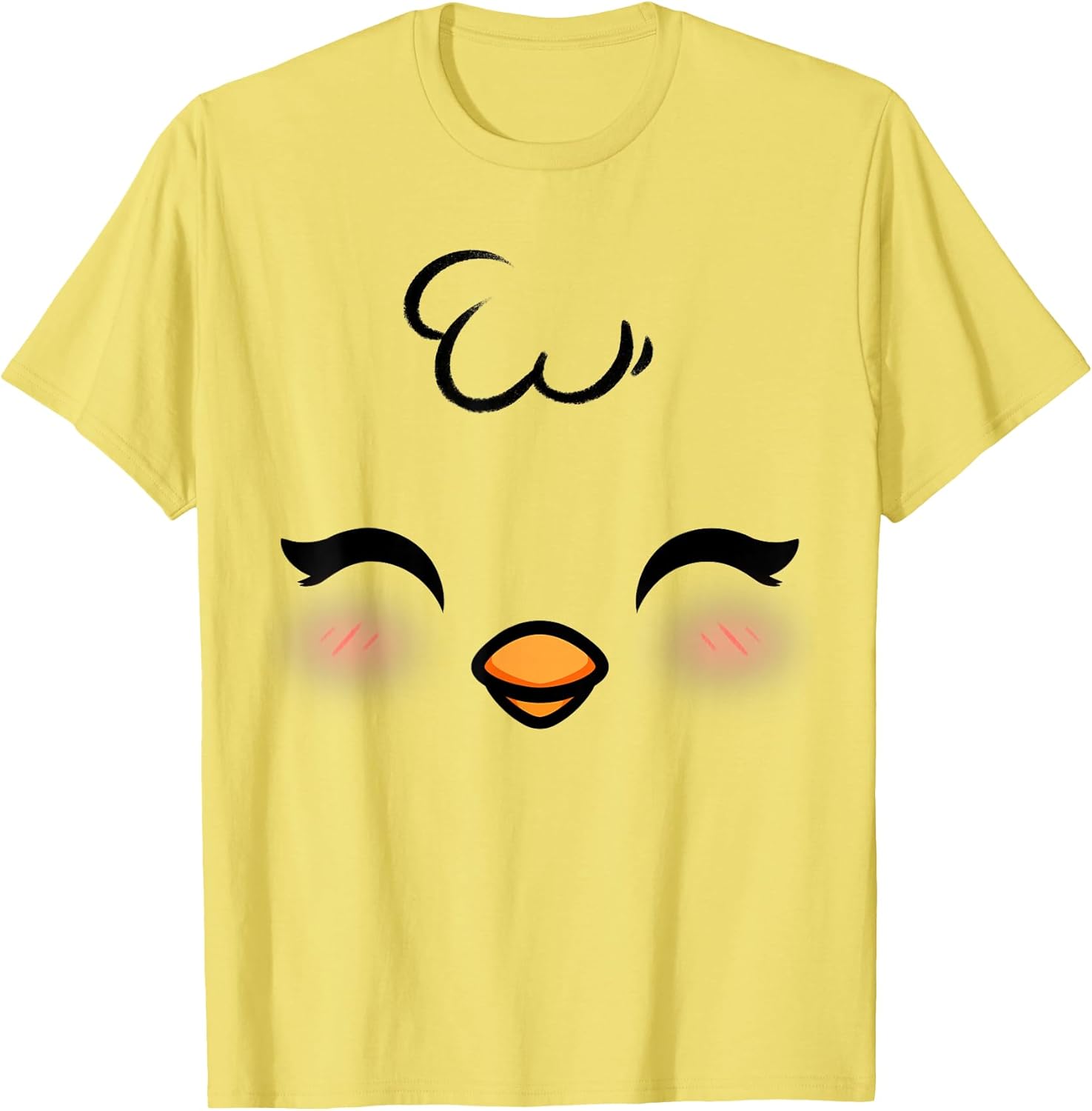 Funny Easter Chick Face Costume Halloween Boys Kids Toddler T-Shirt