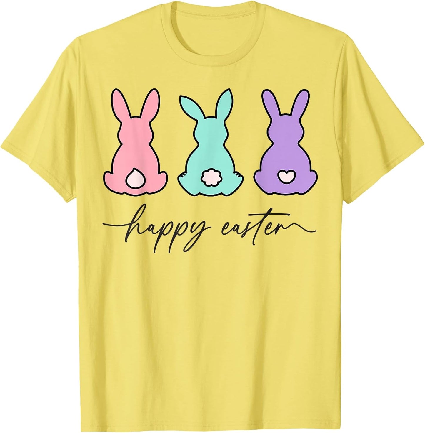 Happy Easter bunny rabbit egg hunt for men, women and kids. T-Shirt