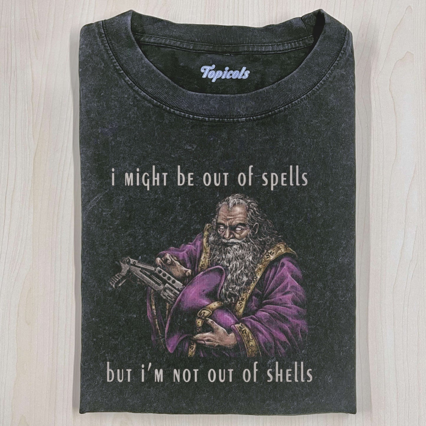 OUT OF SPELLS T-SHIRT - clothing by TeeHivey.com (Image 1)