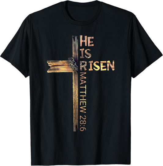 Easter Christian He Is Risen Sun Resurrection