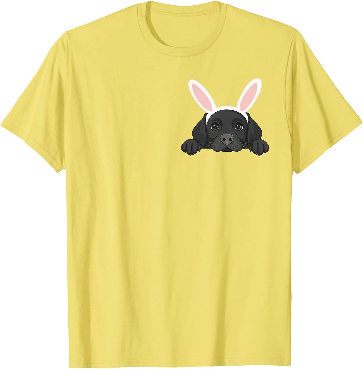 Easter Labrador Retriever Cute Dog Lab Easter Bunny Ears Men Women Kids T-Shirt