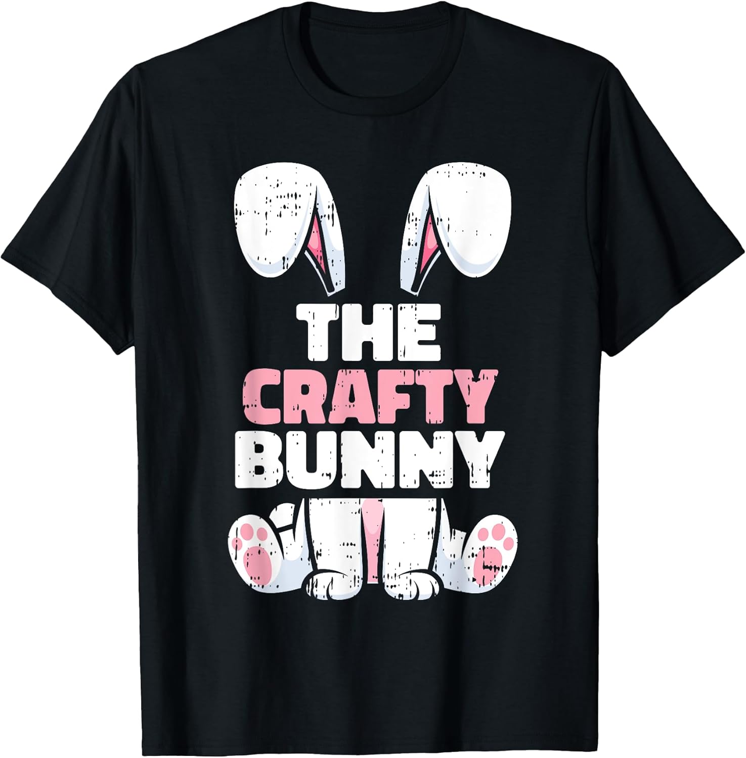Crafty Bunny Easter Family Matching Spring Men Women Kids T-Shirt