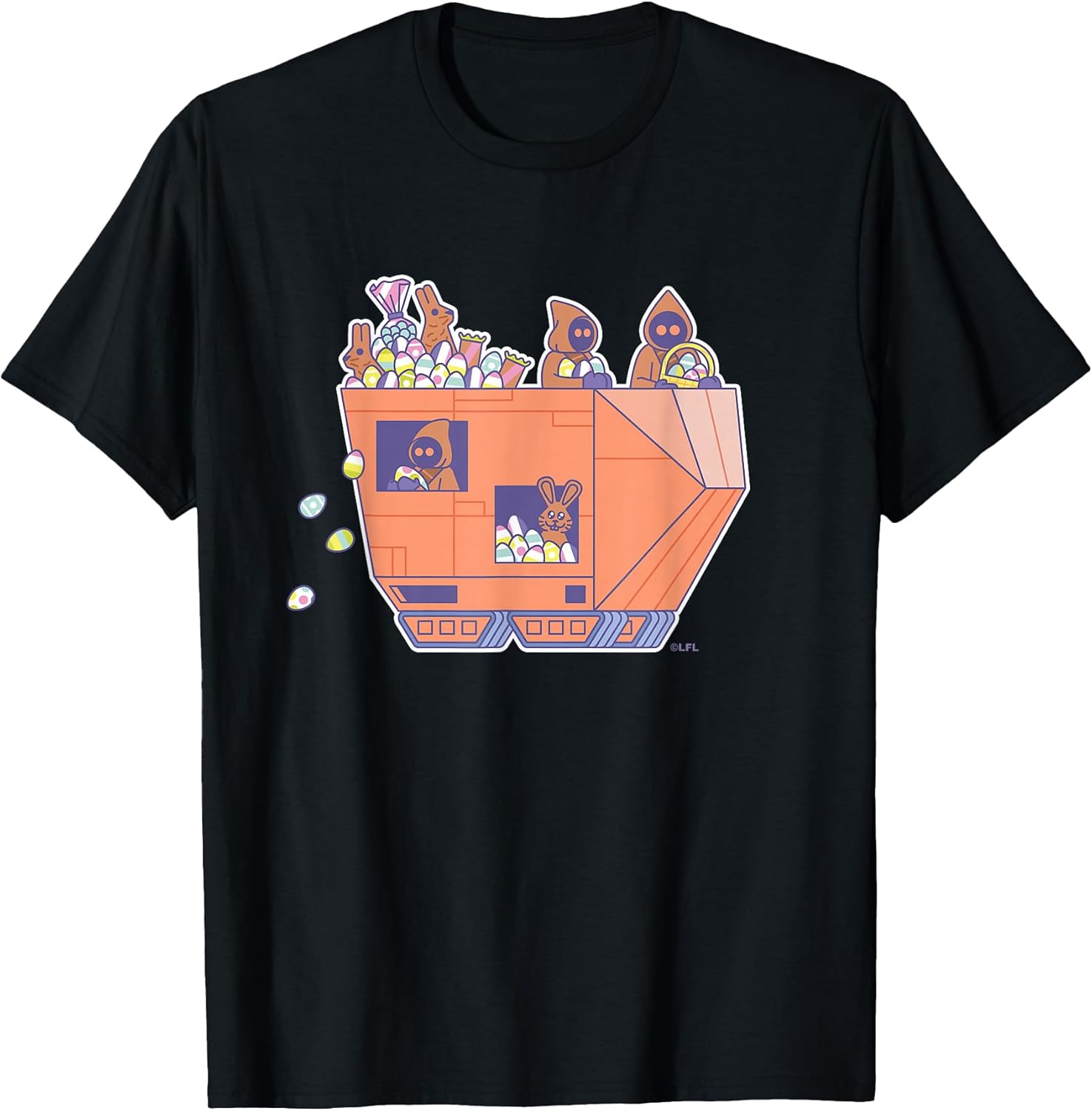 Jawa Sandcrawler Easter Egg Hunt T-Shirt