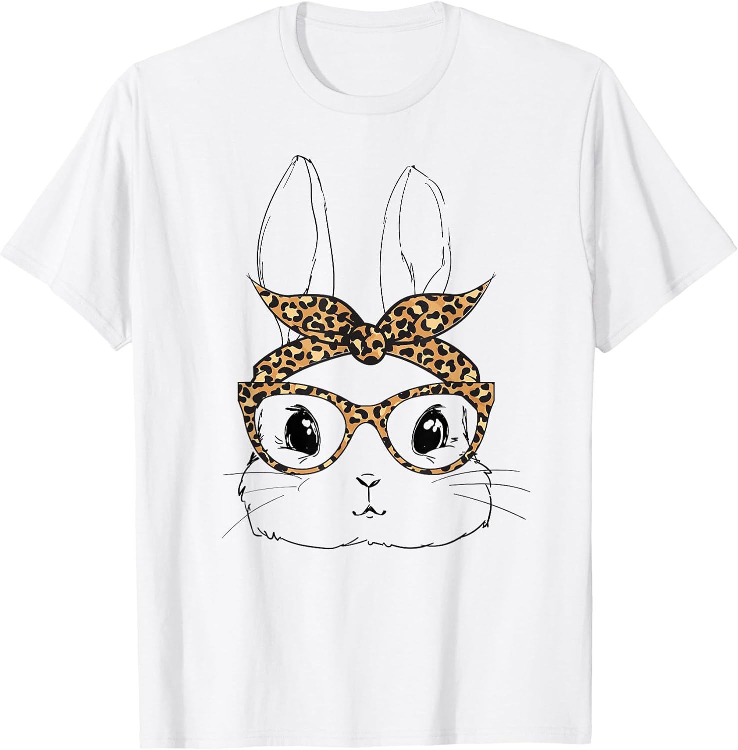 Easter Shirts for Kids Easter T Shirts Women Bunny Sunglass T-Shirt