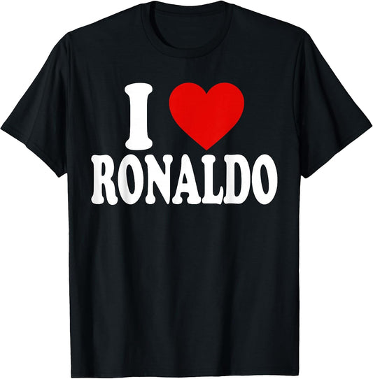 I Heart Love Ronaldo T-Shirt