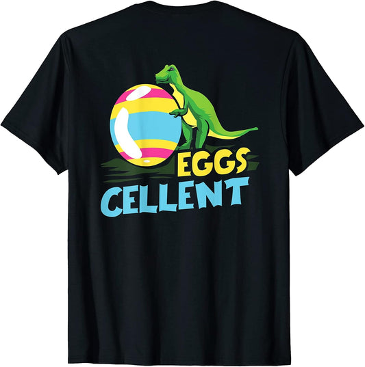Eggcellent Dinosaur Easter Shirt, Easter Dino TShirt