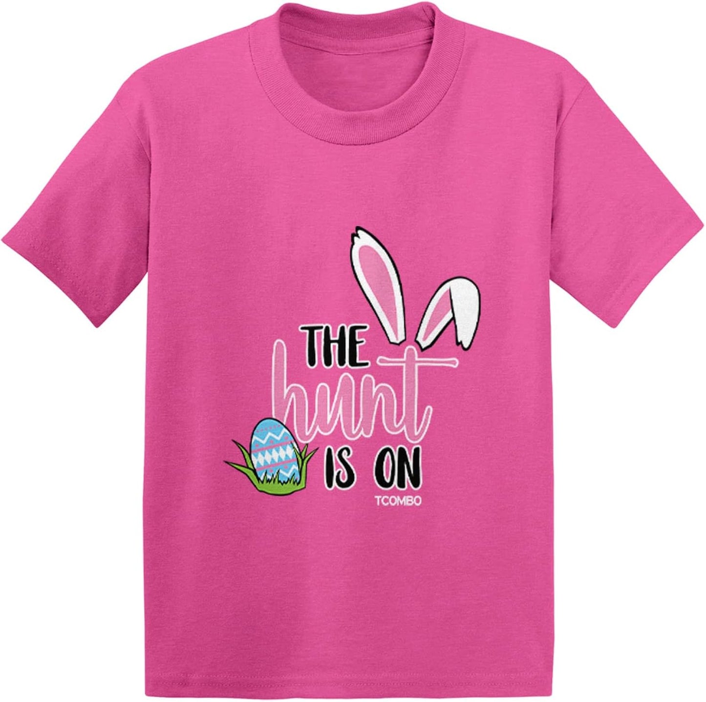 The Hunt is On - Easter Egg Bunny Infant/Toddler Cotton Jersey T-Shirt