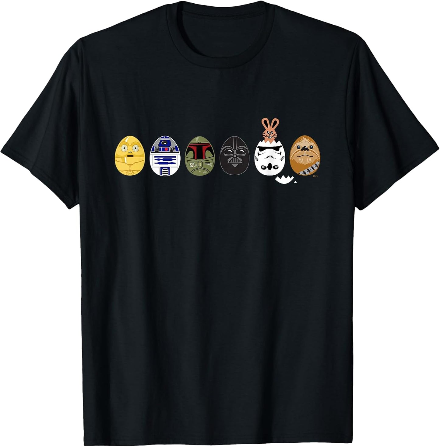 Classic Characters Easter Eggs Spring T-Shirt