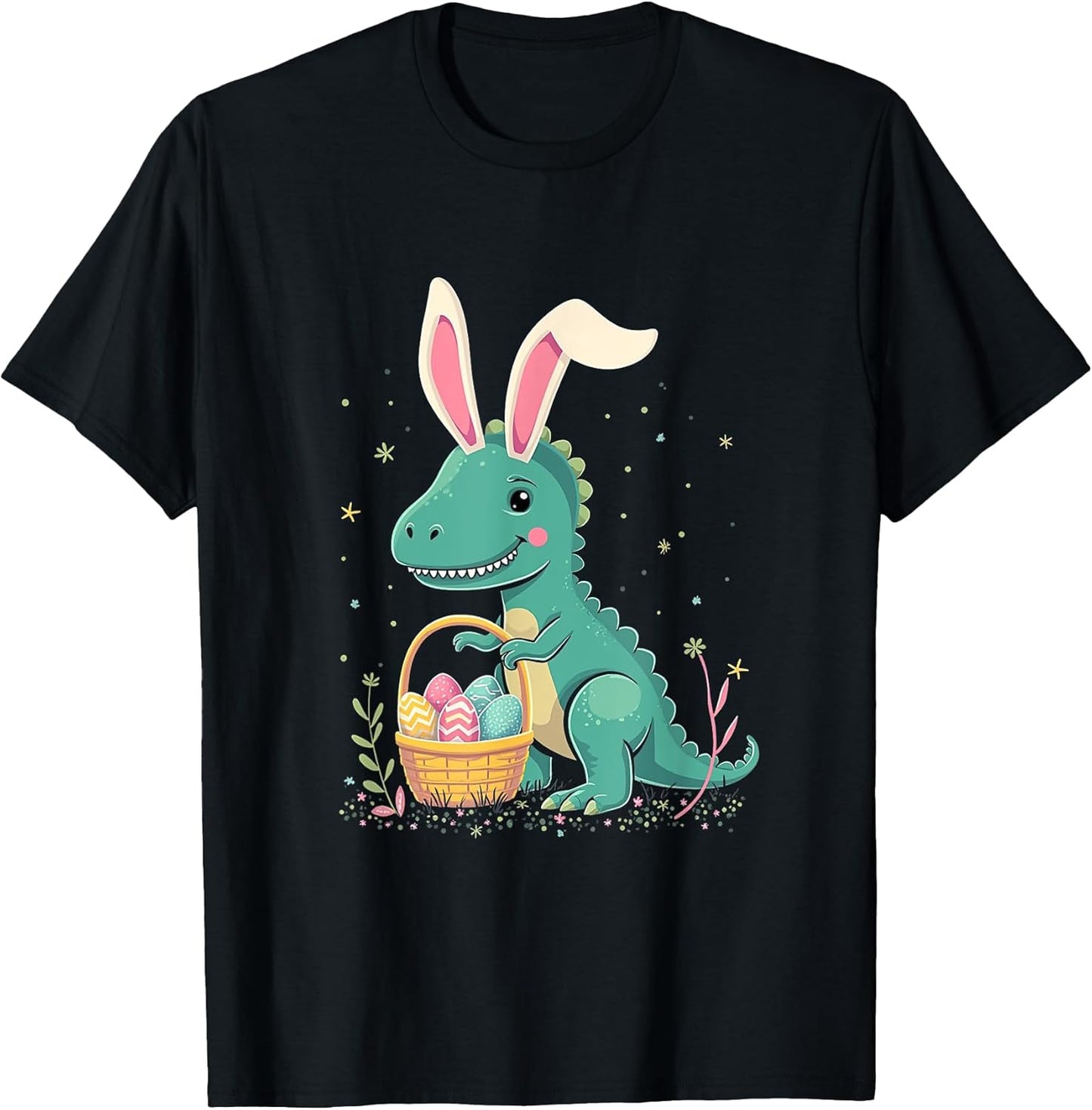 Dinosaur Easter Bunny Easter T-Shirt