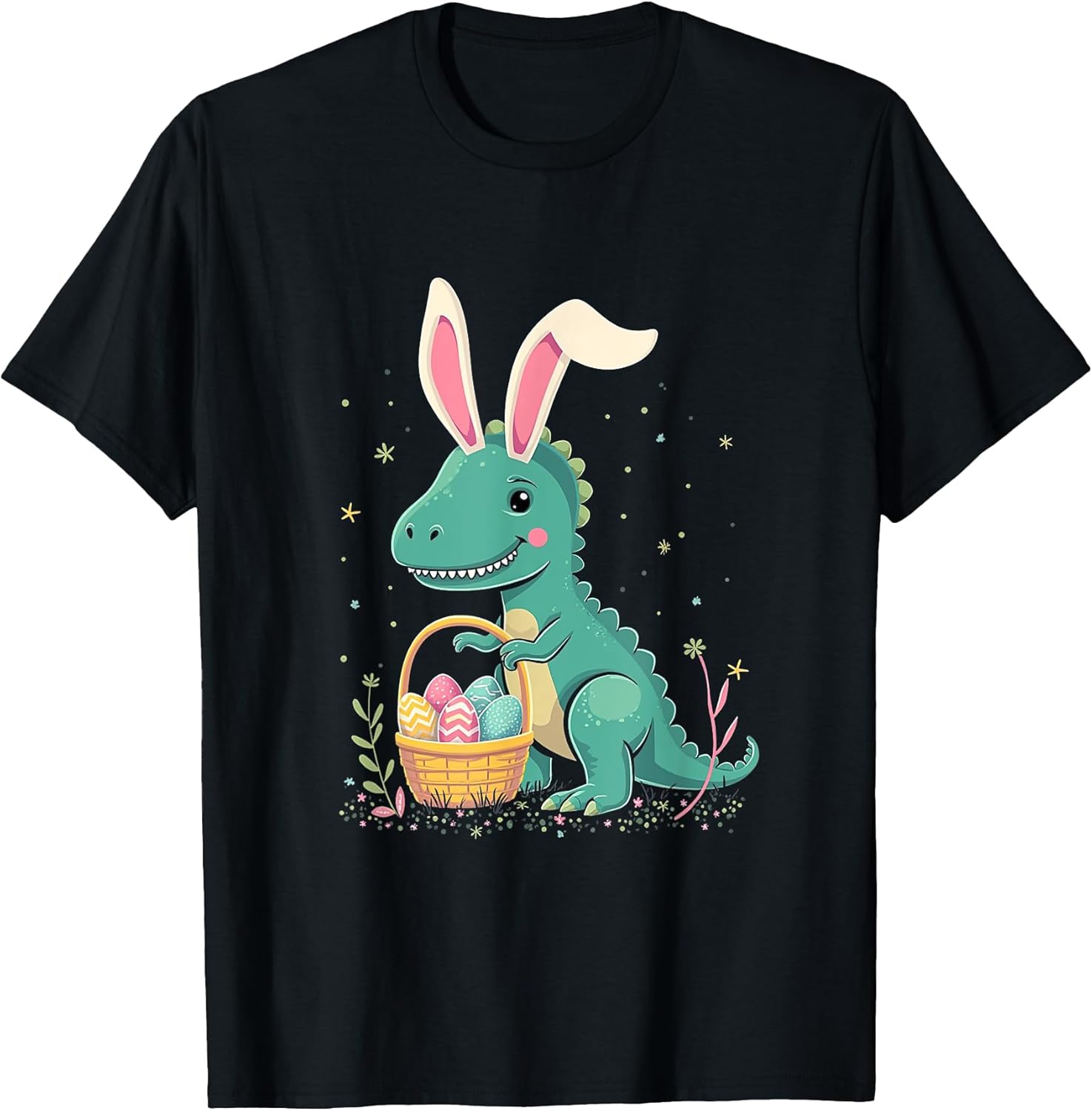 Dinosaur Easter Bunny Easter T-Shirt