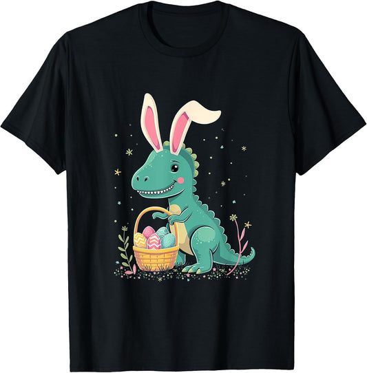Dinosaur Easter Bunny Easter T-Shirt