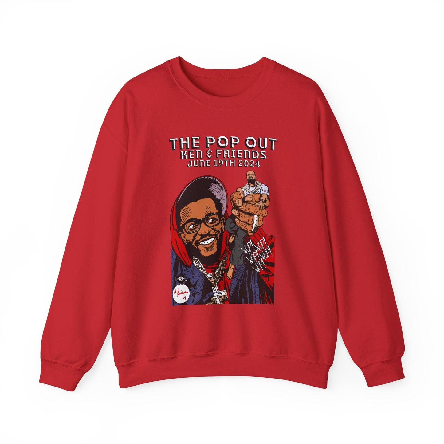 The Pop Out - Unisex Heavy Blendâ„¢ Crewneck Sweatshirt