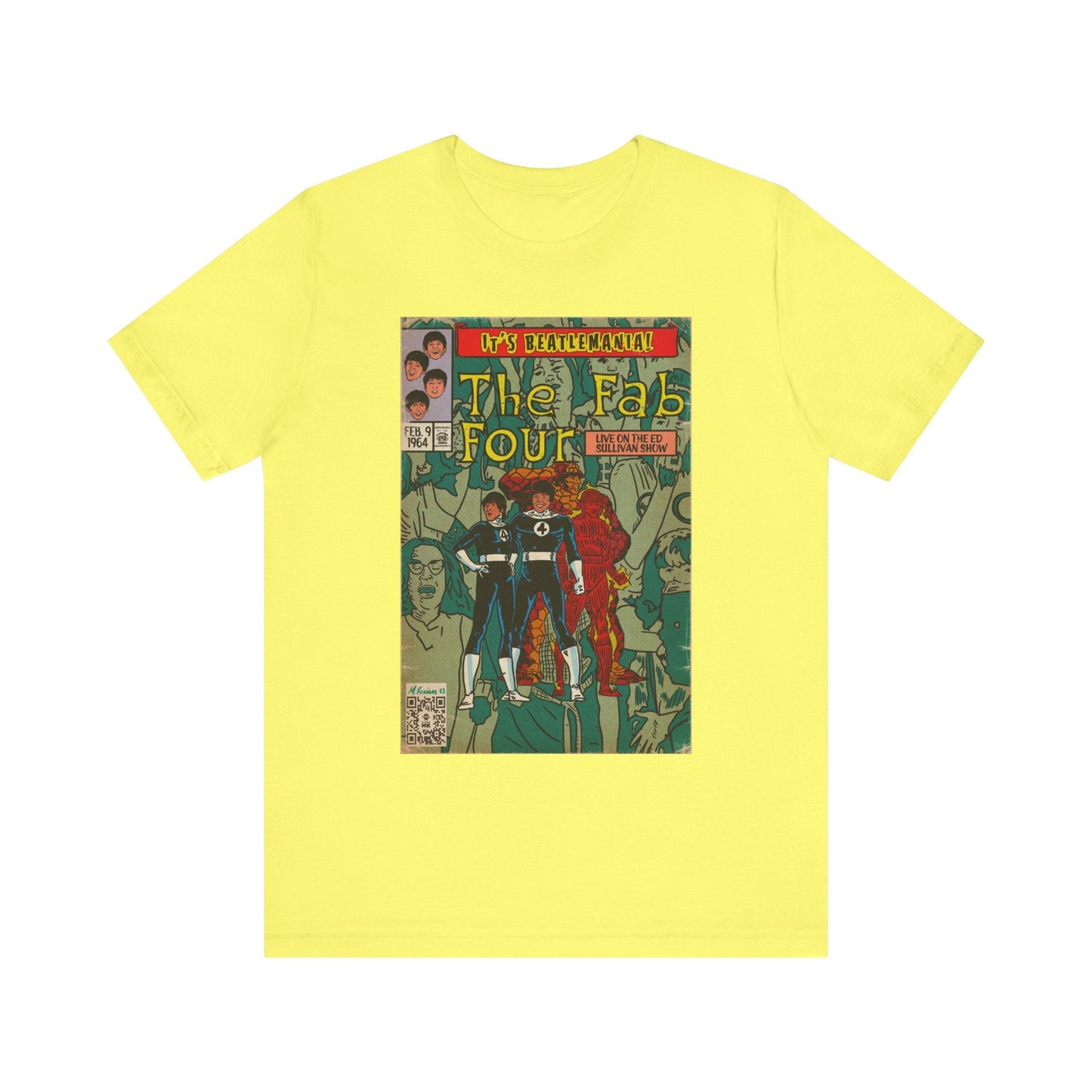 Beatlemania -  Unisex Jersey Short Sleeve Tee