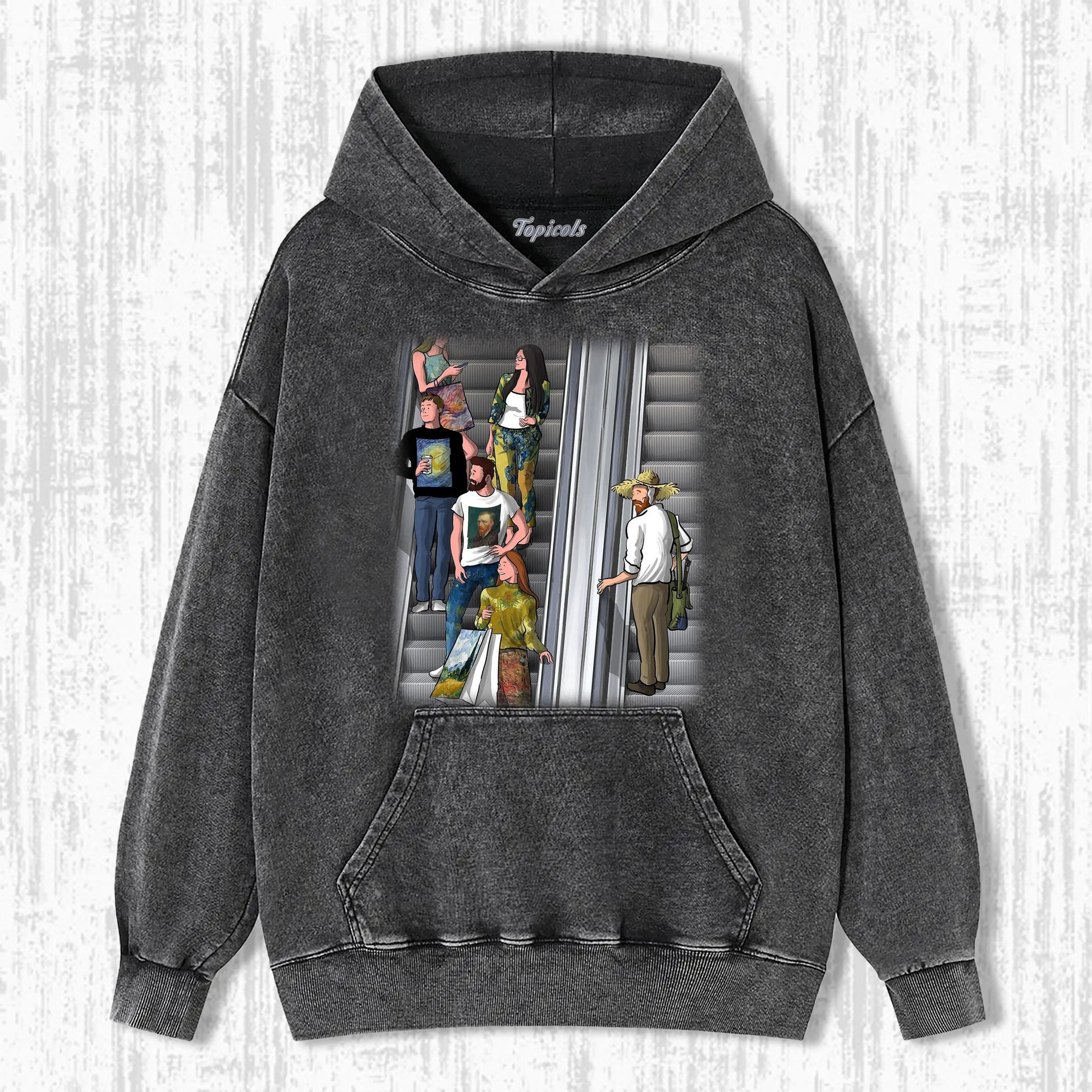 VAN GOGH T-SHIRT - clothing by TeeHivey.com (Image 3)