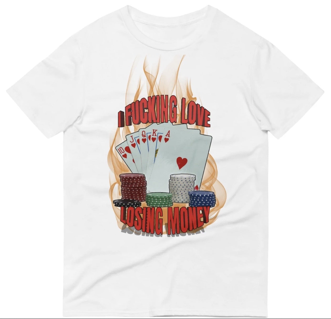 I love losing money Tee - clothing by TeeHivey.com (Image 1)