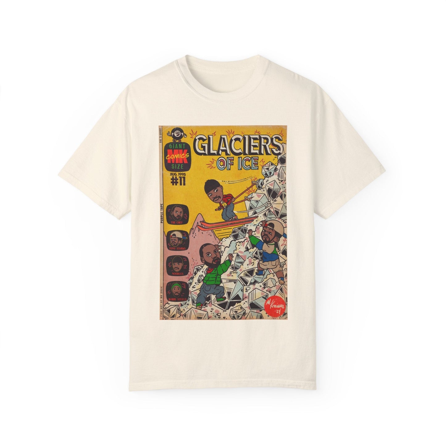 Glaciers of Ice - Unisex Comfort Colors T-shirt