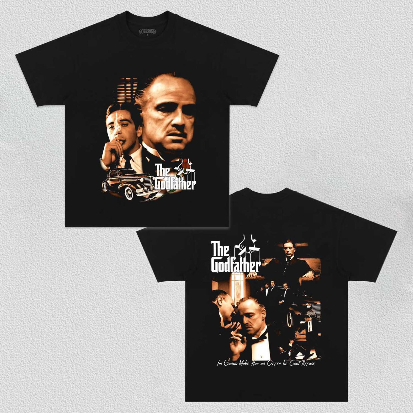 The Godfather TEE - clothing by TeeHivey.com (Image 1)