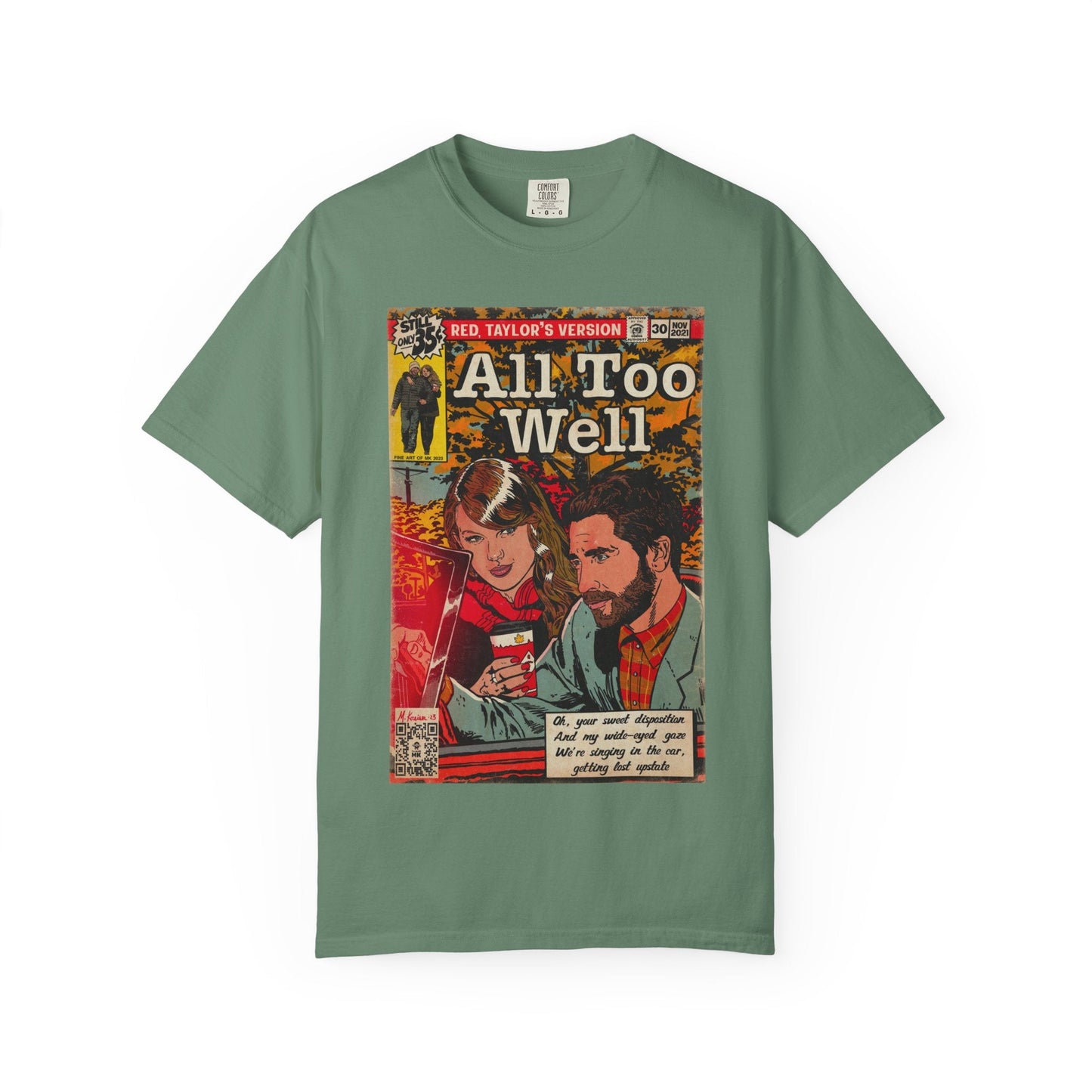 All Too Well - Unisex Comfort Colors T-shirt