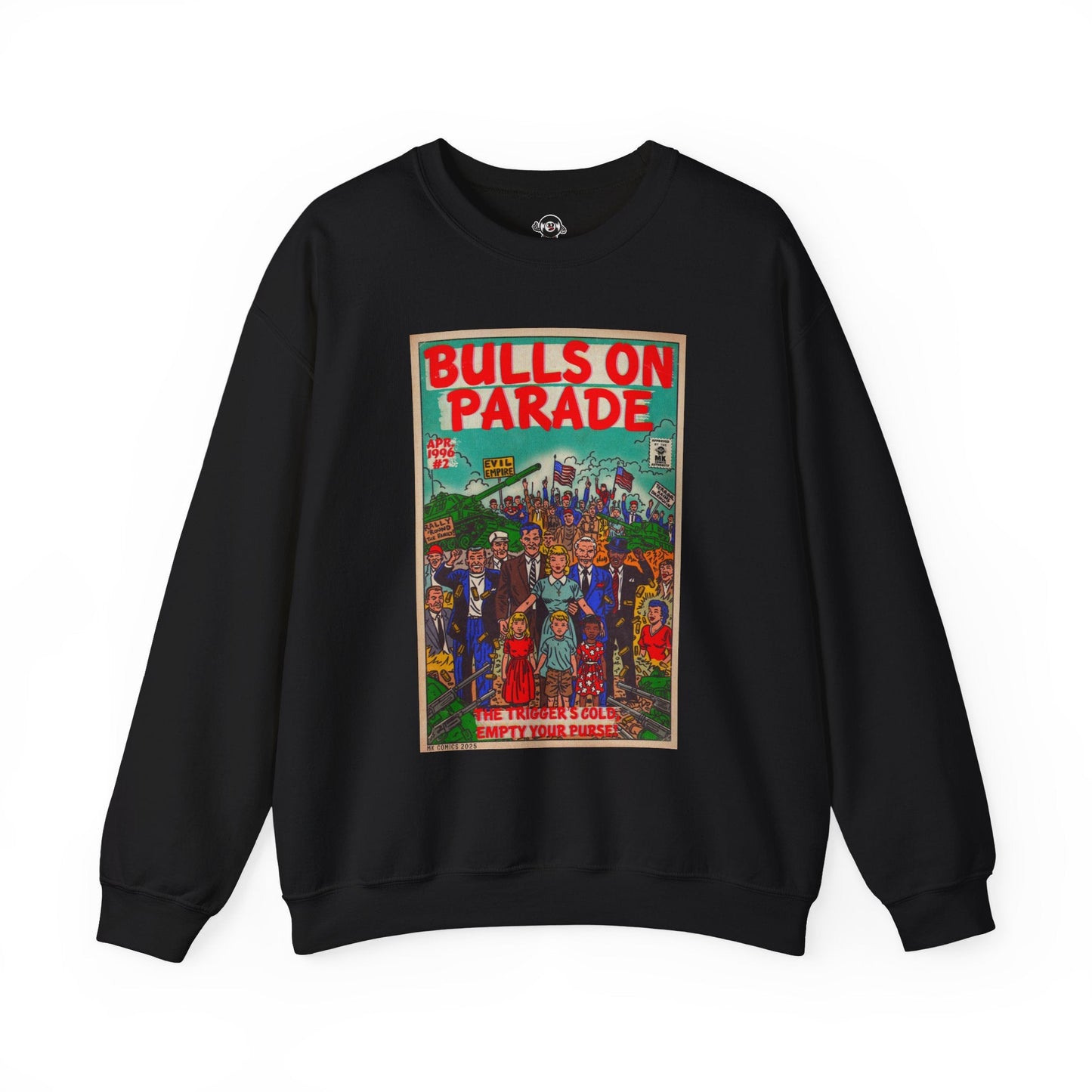 Bulls Parade - Unisex Heavy Blendâ„¢ Crewneck Sweatshirt