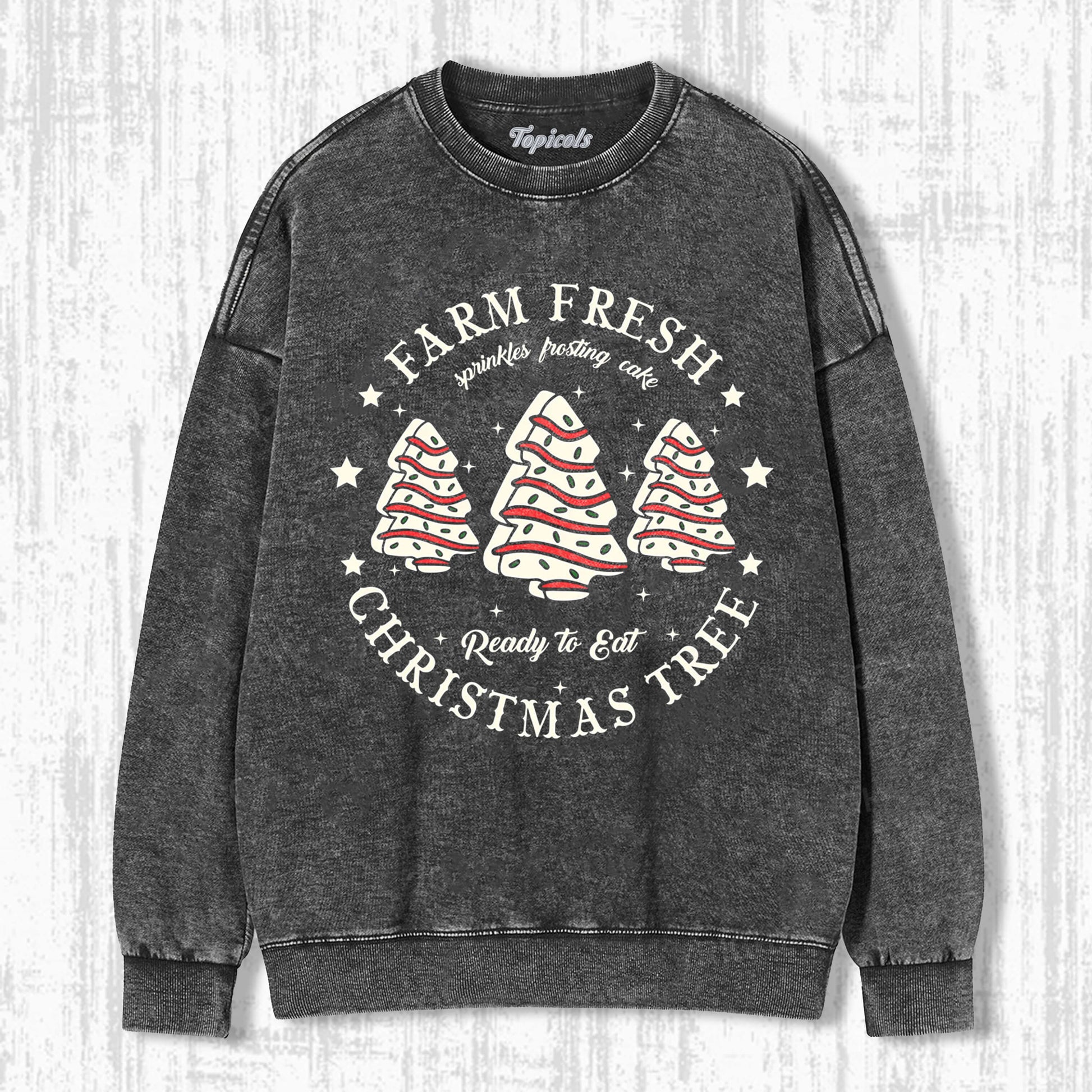 FARM FRESH CHRISTMAS T-SHIRT - clothing by TeeHivey.com (Image 1)