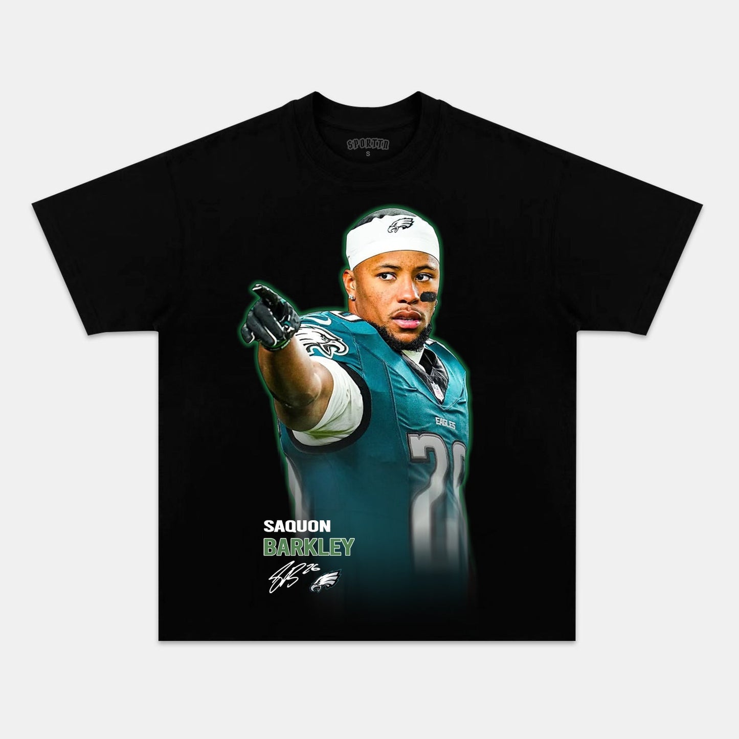 SAQUON BARKLEY 11.28 2.0 TEE - clothing by TeeHivey.com (Image 1)
