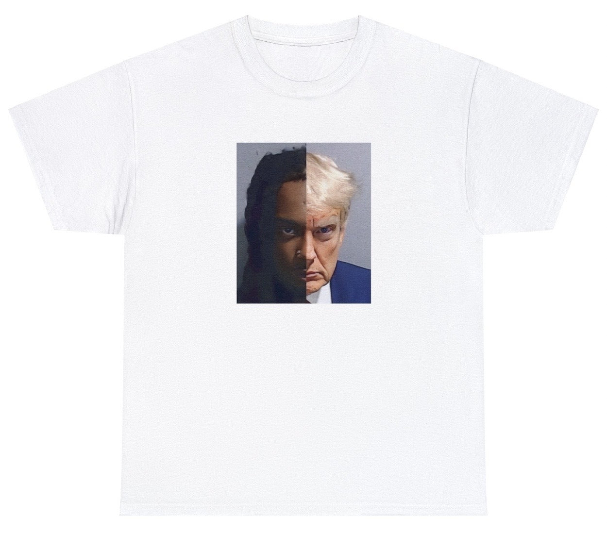 Playboy Carti Trump Mugshot Tee - clothing by TeeHivey.com (Image 2)