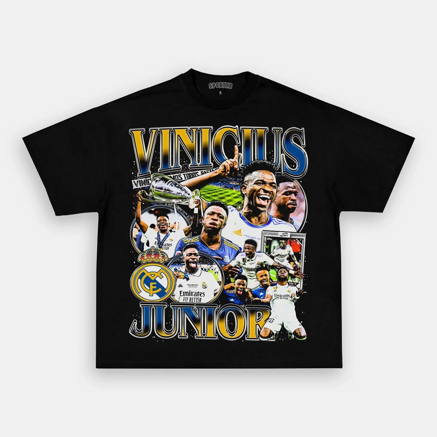 VINICIUS JR V2 TEE Style001 - clothing by TeeHivey.com (Image 1)