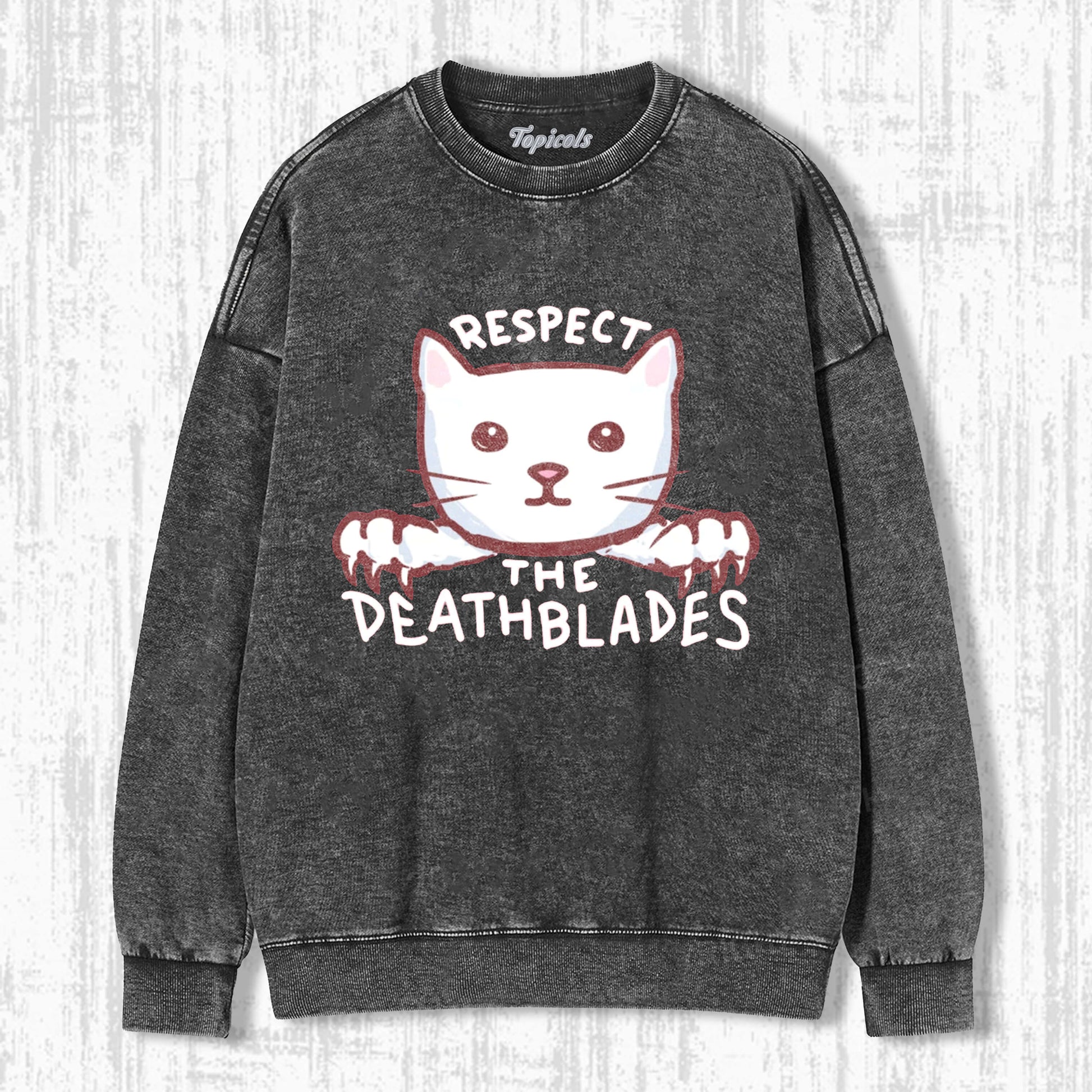 RESPECT THE DEATHBLADES T-SHIRT - clothing by TeeHivey.com (Image 2)