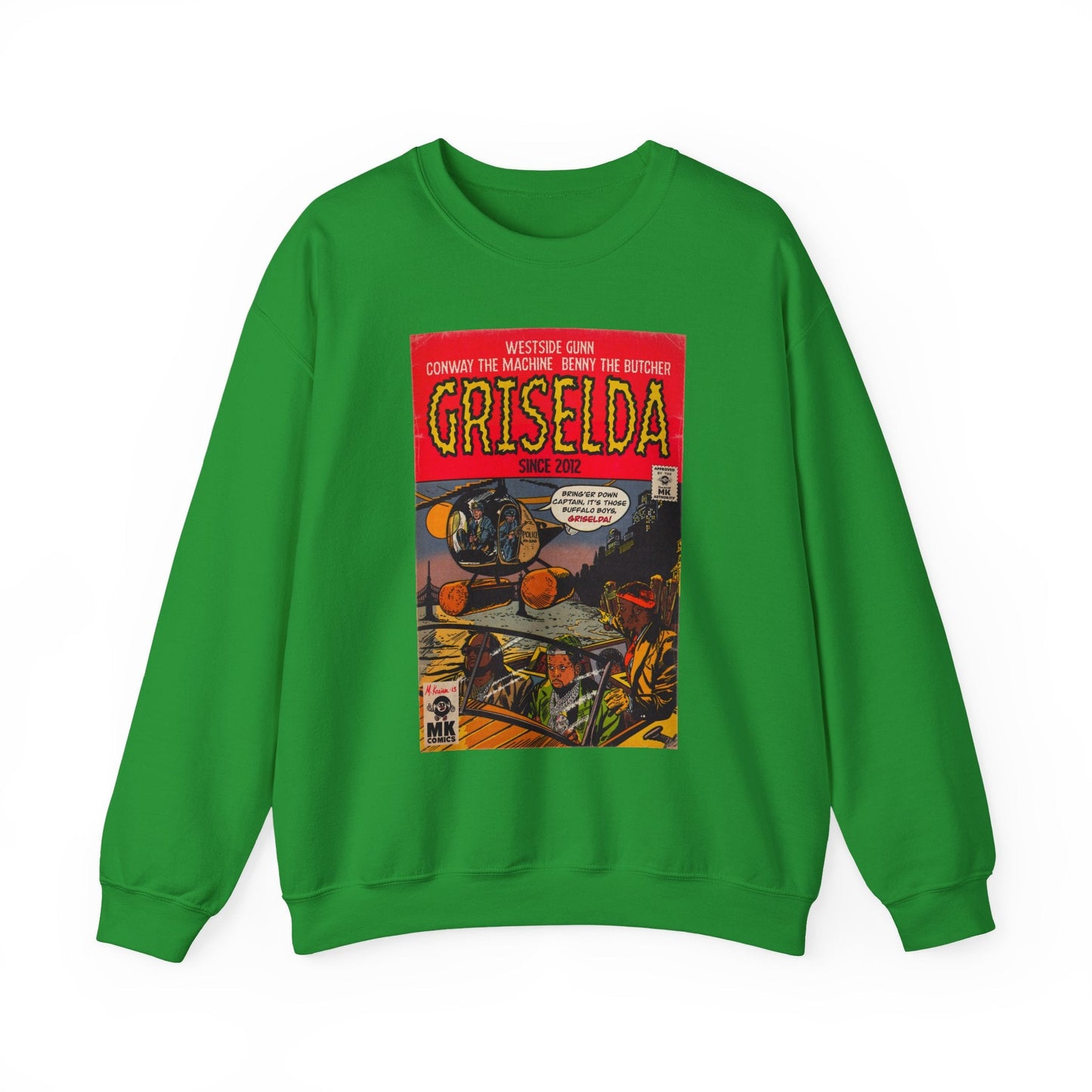 Griselda - Comic Book Art - Unisex Heavy Blendâ„¢ Crewneck Sweatshirt