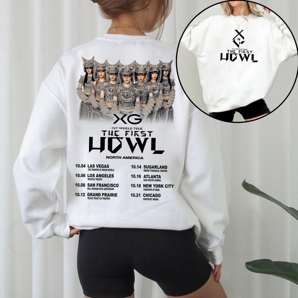XG The First Howl World Tour Sweatshirt, XG Woke Up Sweatshirt, Xtraordinary Girls Sweatshirt