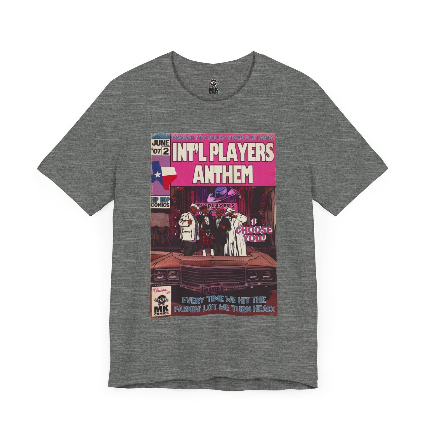 Intâ€™l Players Anthem - Unisex Jersey Short Sleeve Tee