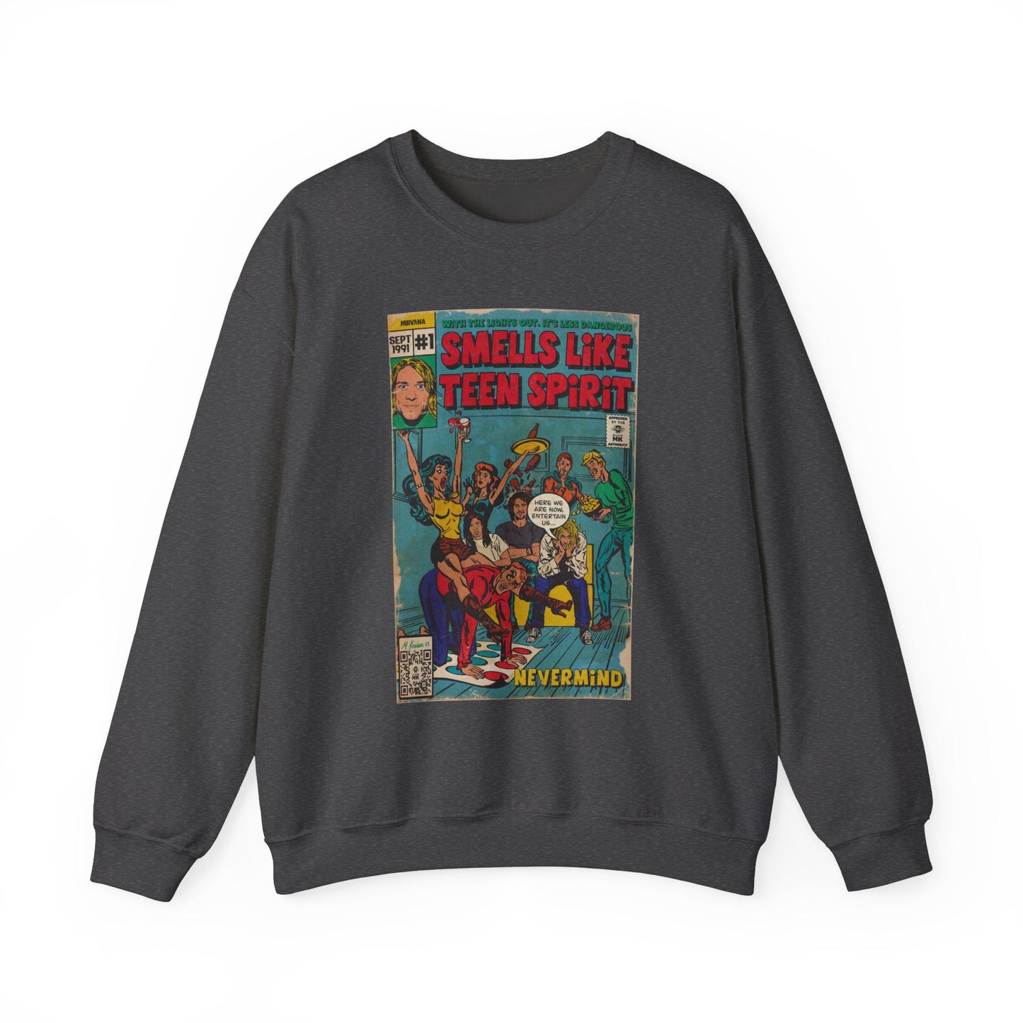 Smells Like Teen Spirit -  Unisex Heavy Blendâ„¢ Crewneck Sweatshirt
