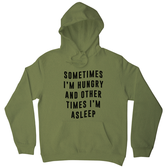 Sometimes funny foodie slogan hoodie