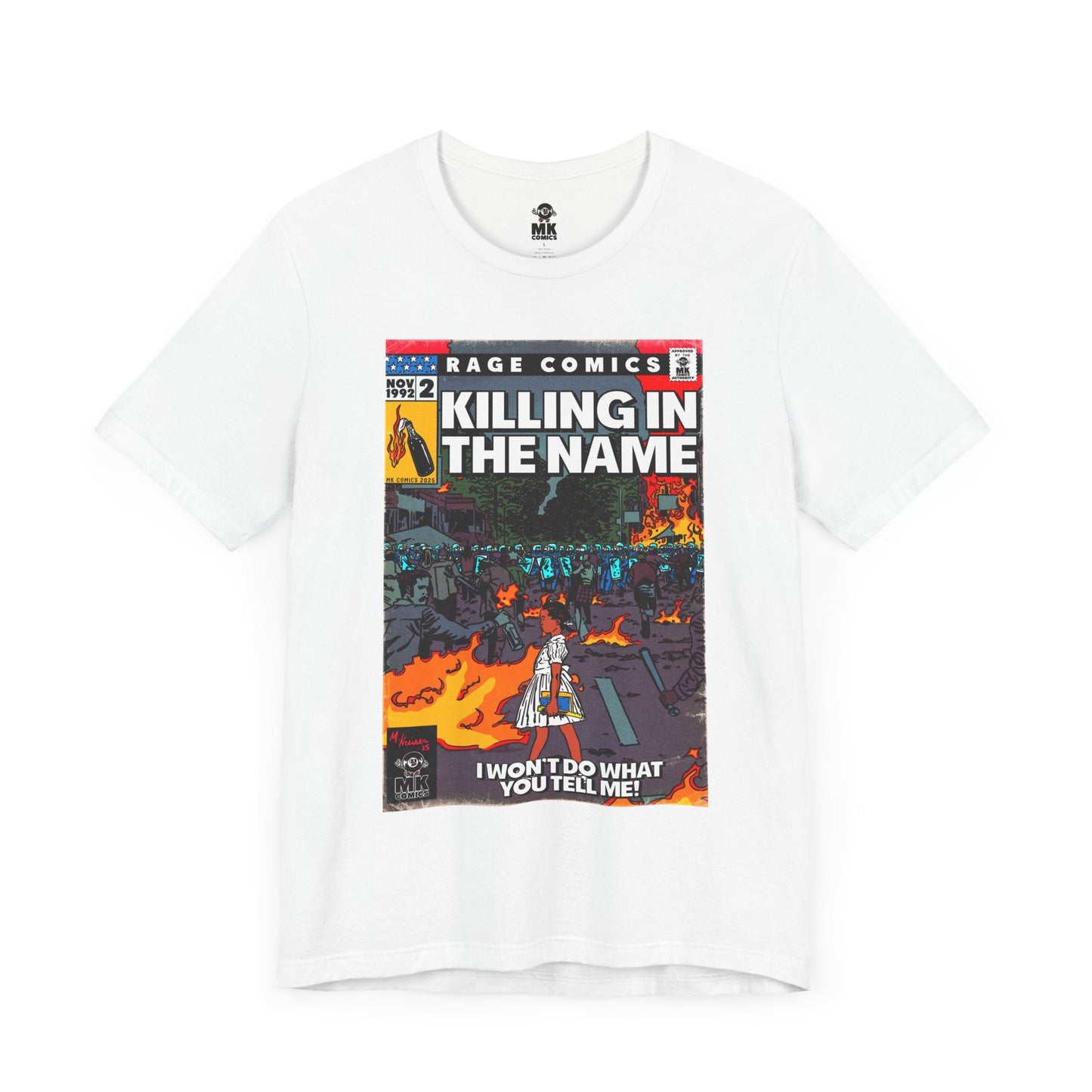 Rage - Killing In the Name - Unisex Jersey Short Sleeve Tee