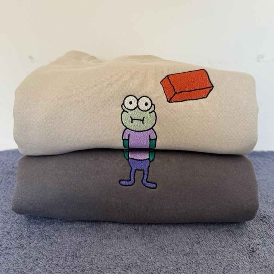 Hoopla Embroidered Sweatshirt