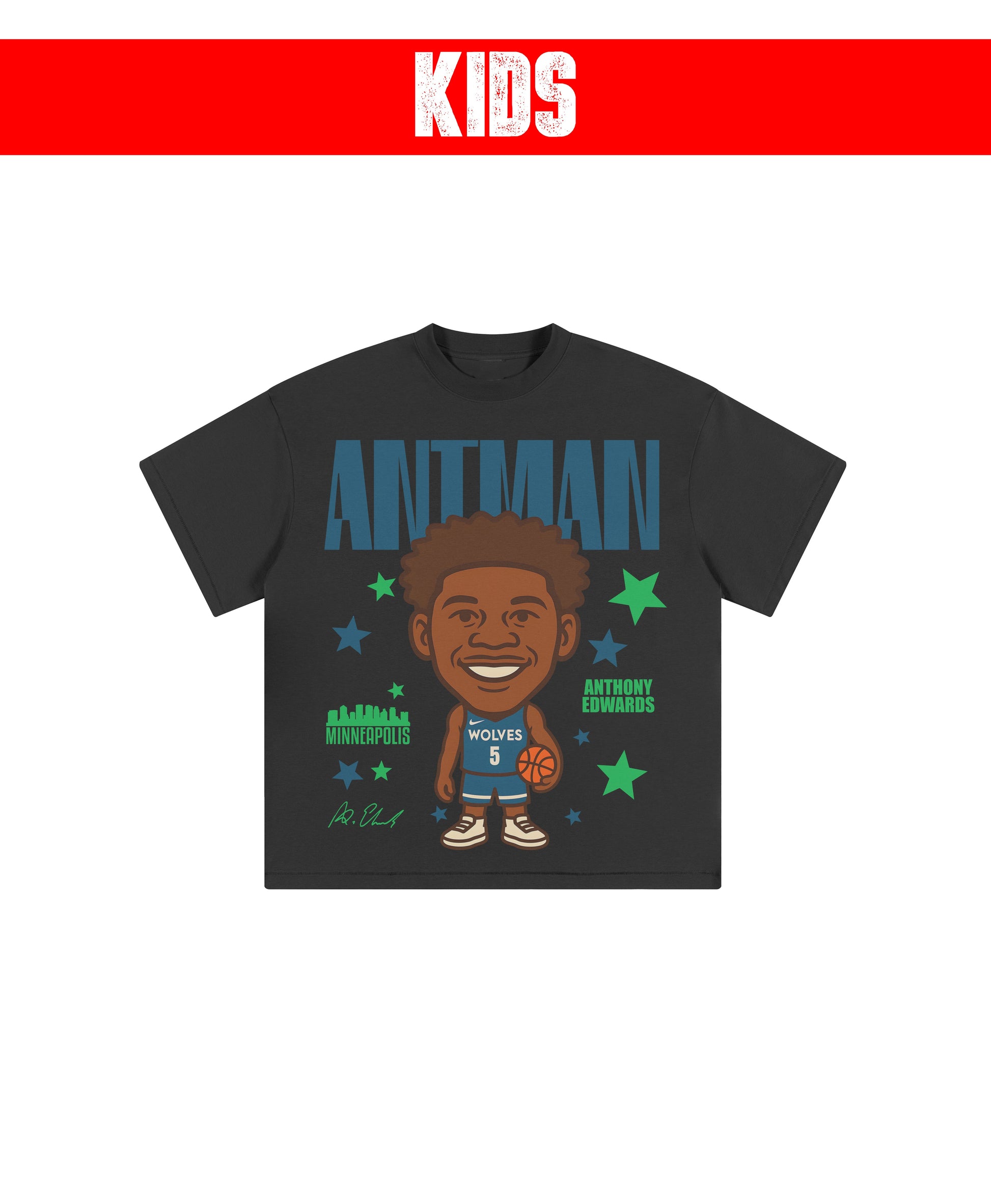 ANTMAN CARTOON KIDS TEE - clothing by TeeHivey.com (Image 3)